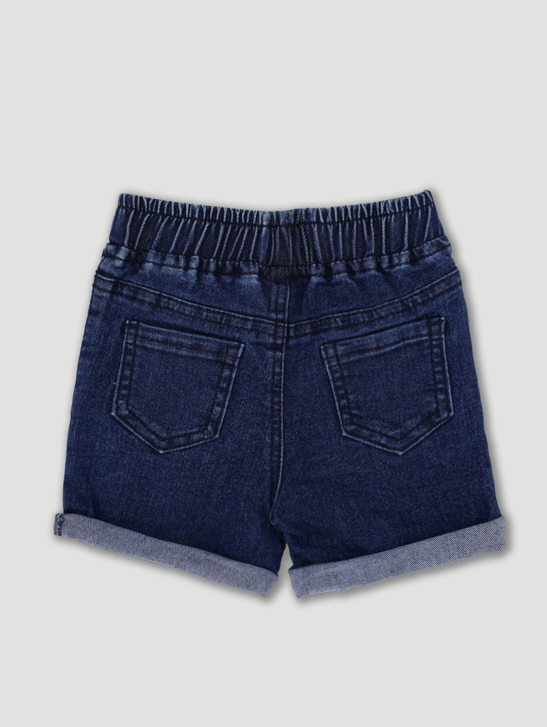 Baby Boys Everyday Denim Shorts - Dark Wash Ink