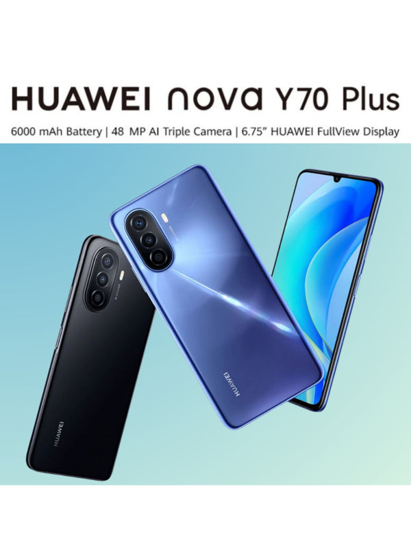 Nova Y70 Plus 128GB Blue Cellphone