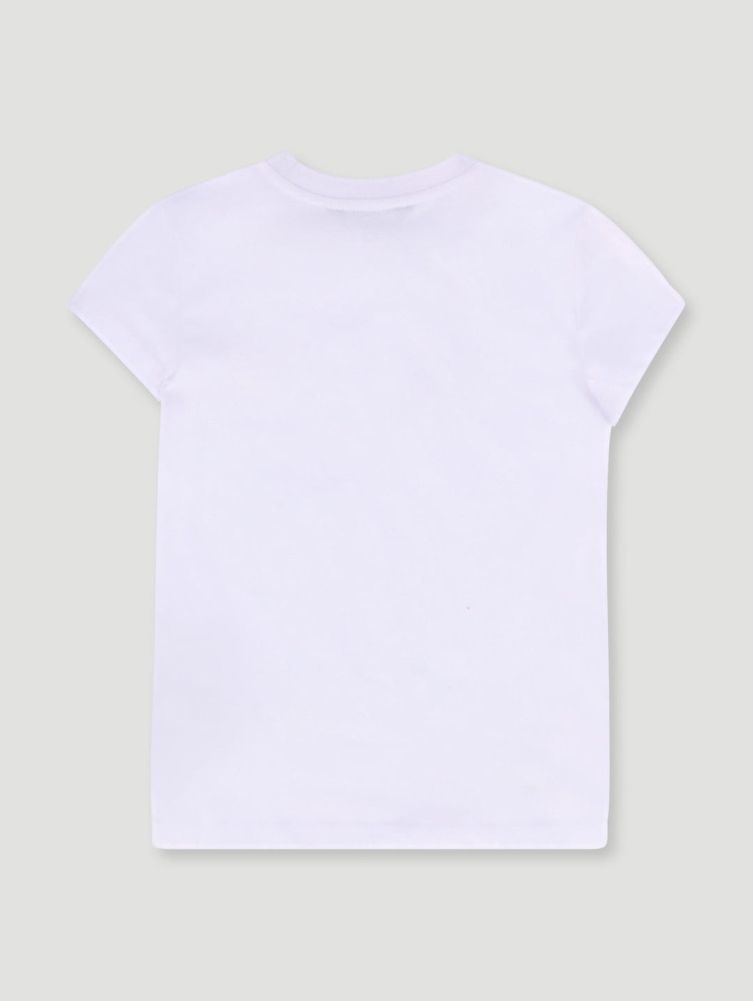 Pre-Girls Big Printed Tee - White