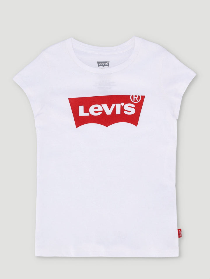 Pre-Girls Batwing Tee - White