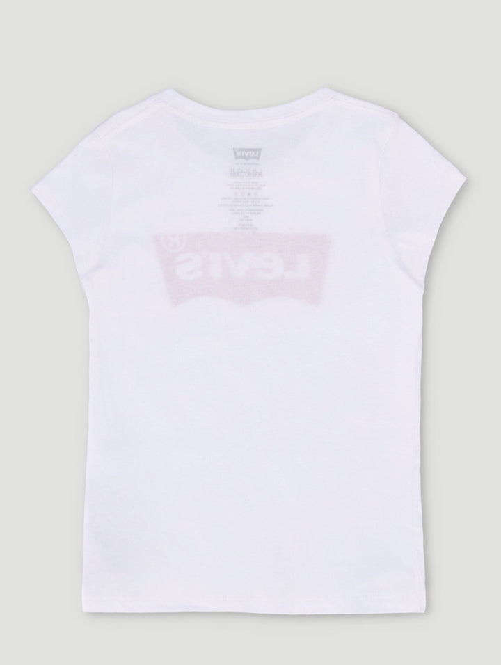 Pre-Girls Batwing Tee - White