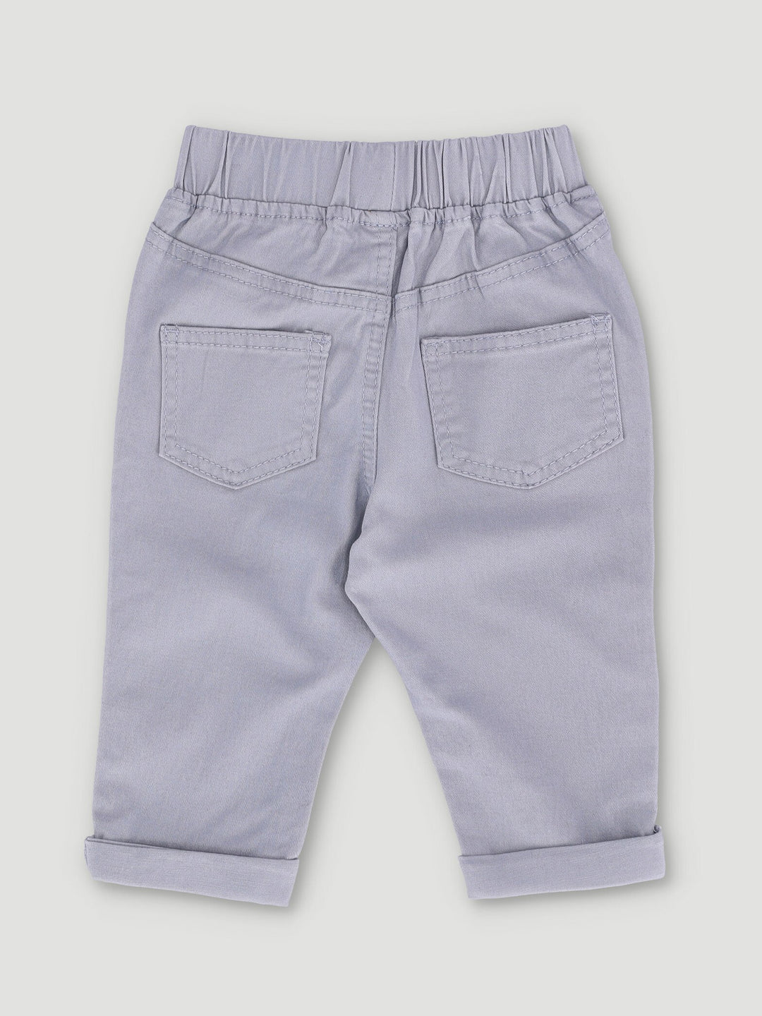 Baby Boys Occasion Twill Pants - Grey