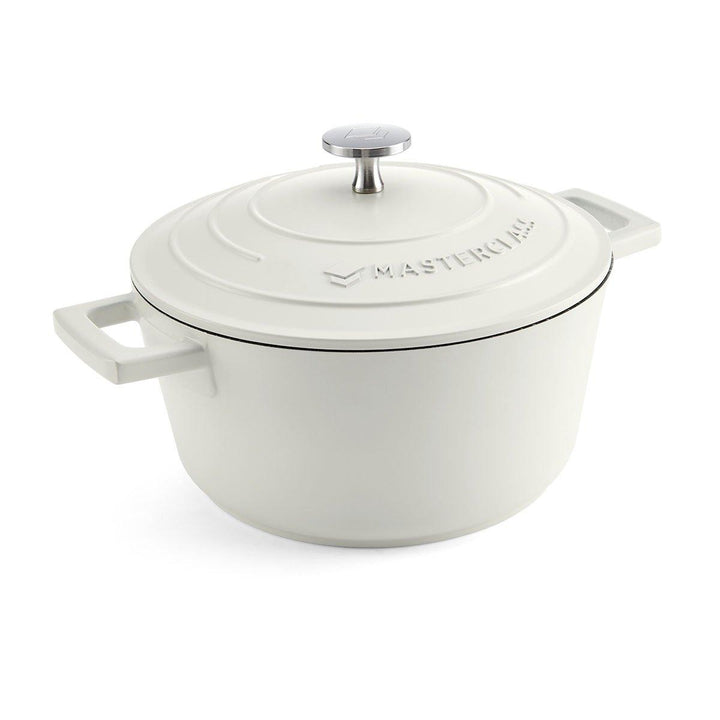 Masterclass 2.5L Cast Aluminium Casserole Dish - Cream