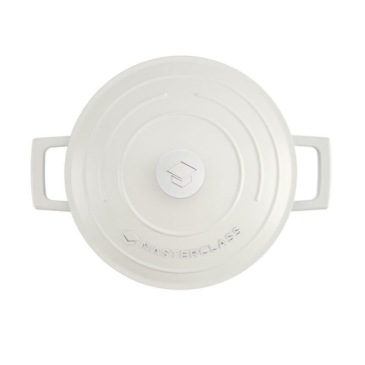 Masterclass 2.5L Cast Aluminium Casserole Dish - Cream