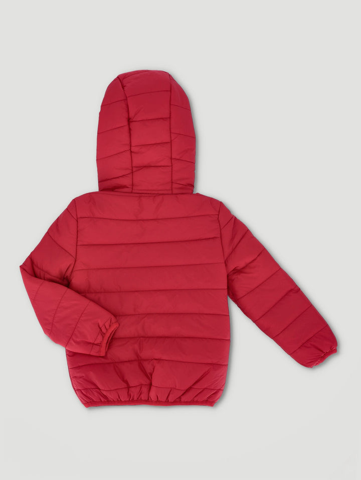 Pre-Boys Zip Core Puffer Jacket - Red