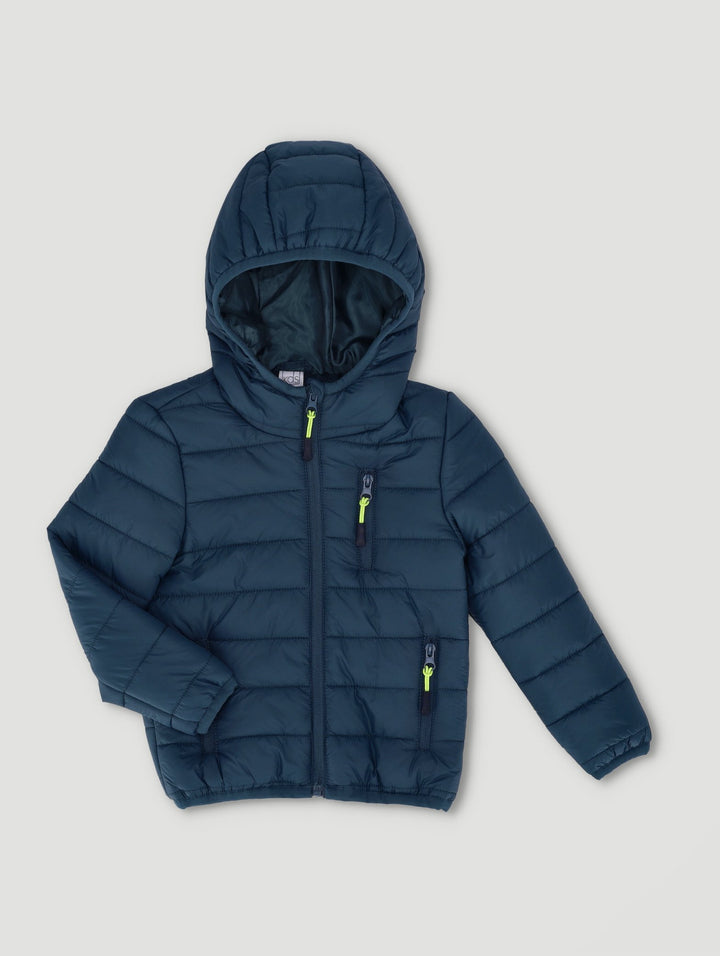 Pre-Boys Zip Core Puffer Jacket - Teal