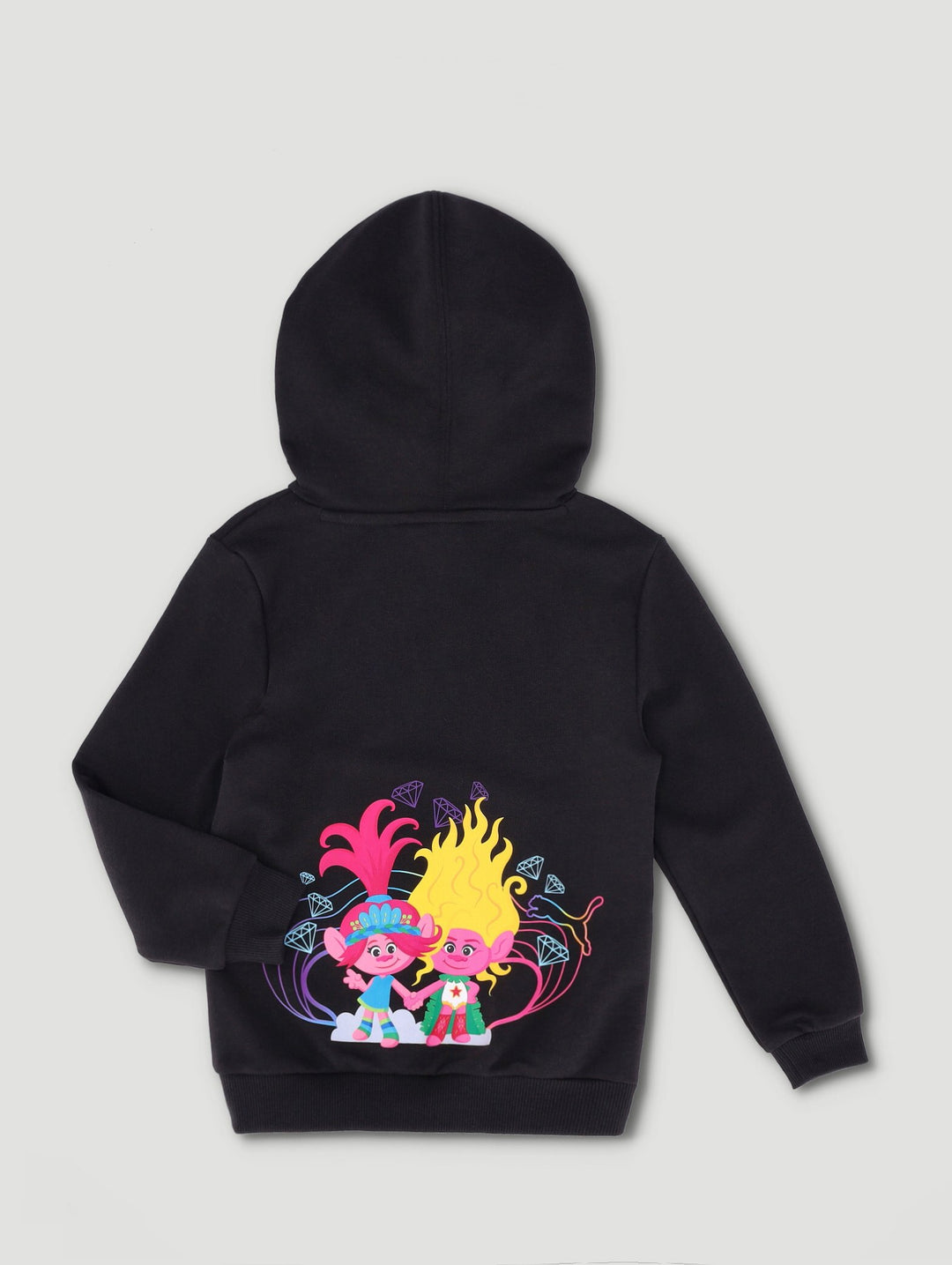 Pre-Girls Trolls Hoody - Black