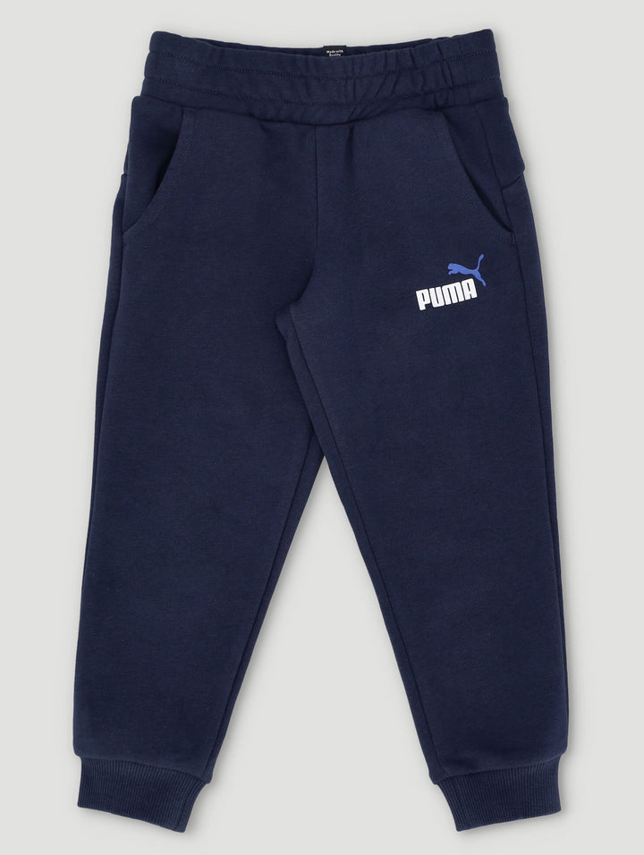 Pre-Boys 2 Colour Logo Pants - Navy