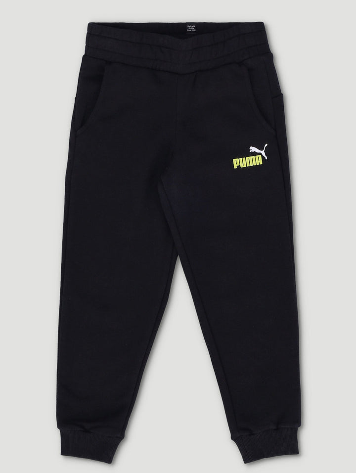 Pre-Boys 2 Colour Logo Pants - Black/Lime