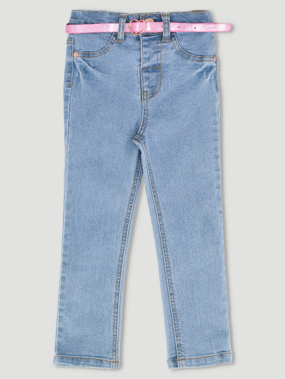 Pre-Girls Core Skinny Denim Jean - Light Blue