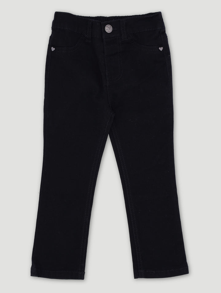 Pre-Girls Core Skinny Denim Jean - Black