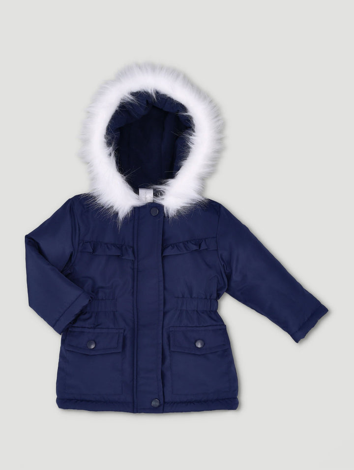 Baby Girls Parker Jacket - Navy