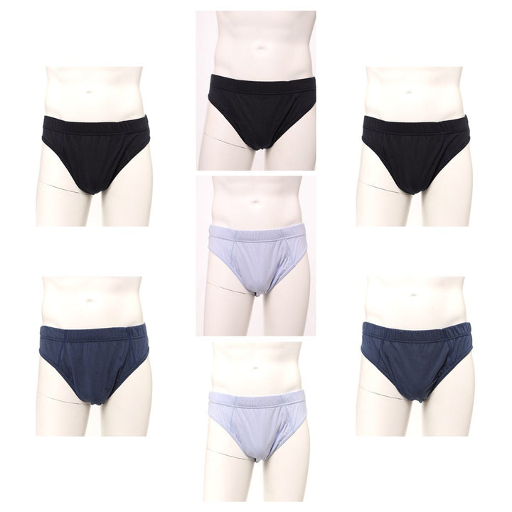 Men's 7 Pack Mini Briefs - Blue