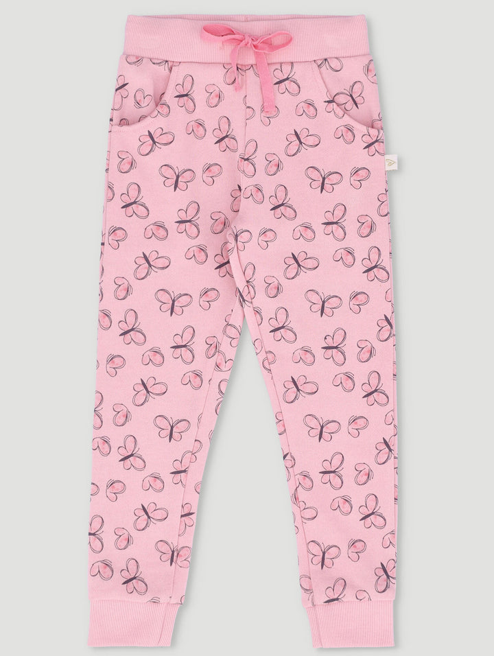 Pre-Girls Butterfly Jogger - Rose