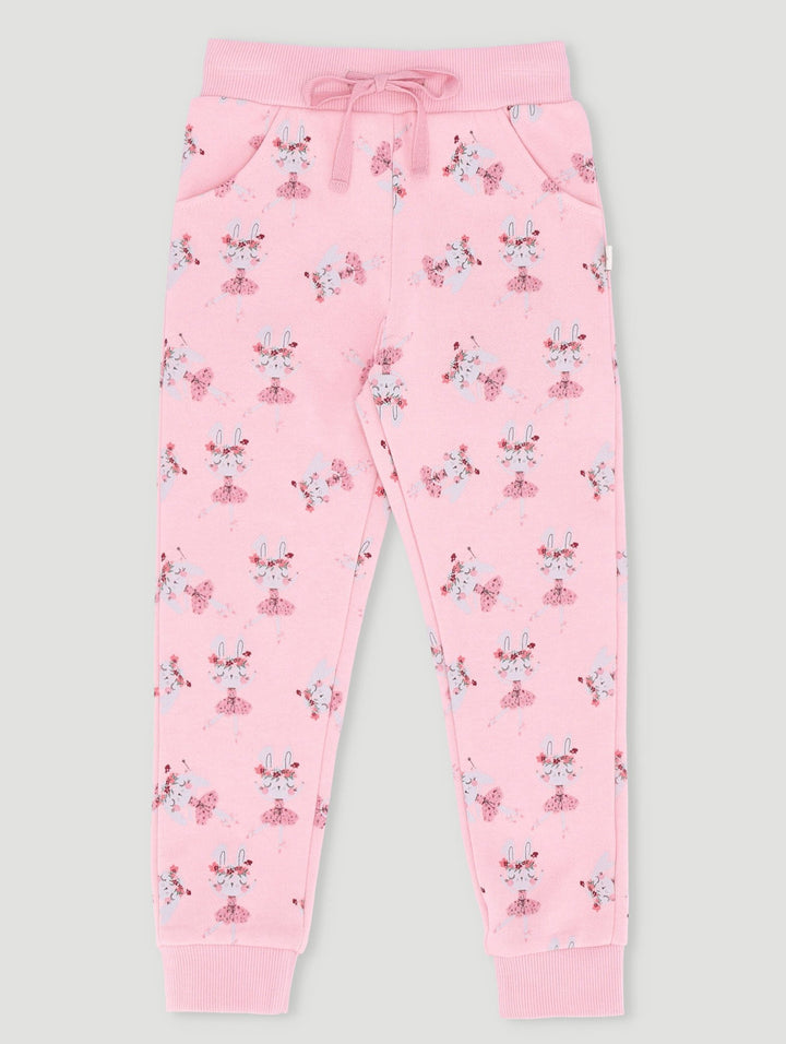 Pre-Girls Bunny Jogger - Pink