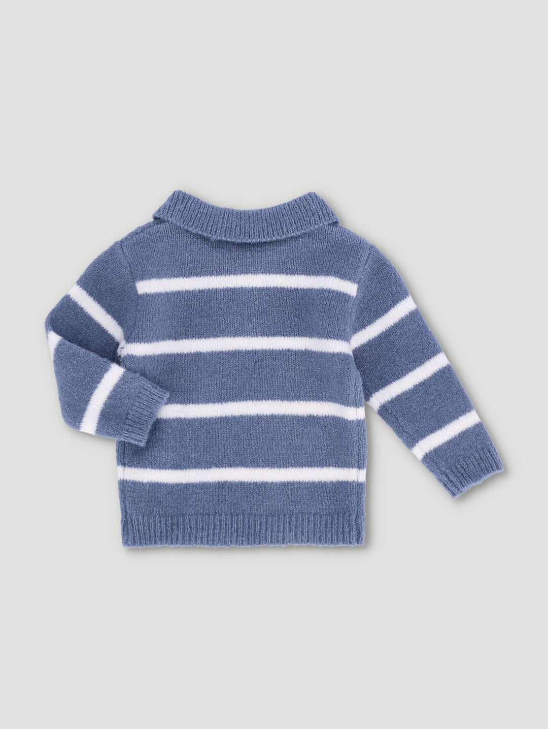 Baby Boys Knit Golfer - Blue