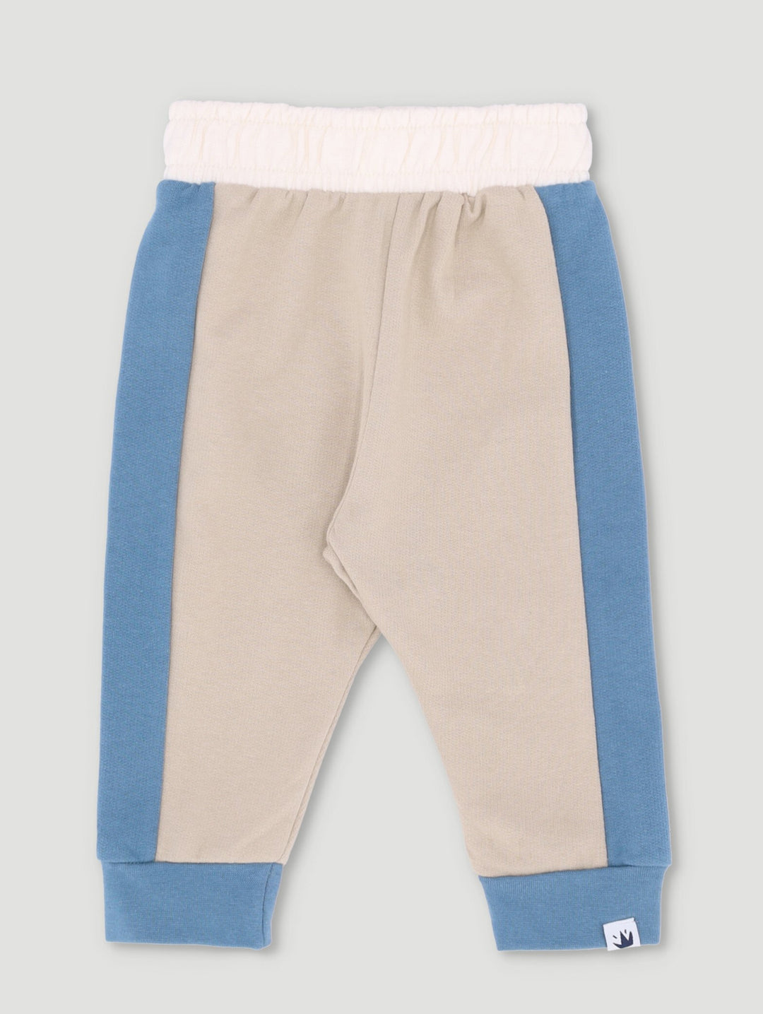 Baby Boys Single Colourblock Jogger - Blue