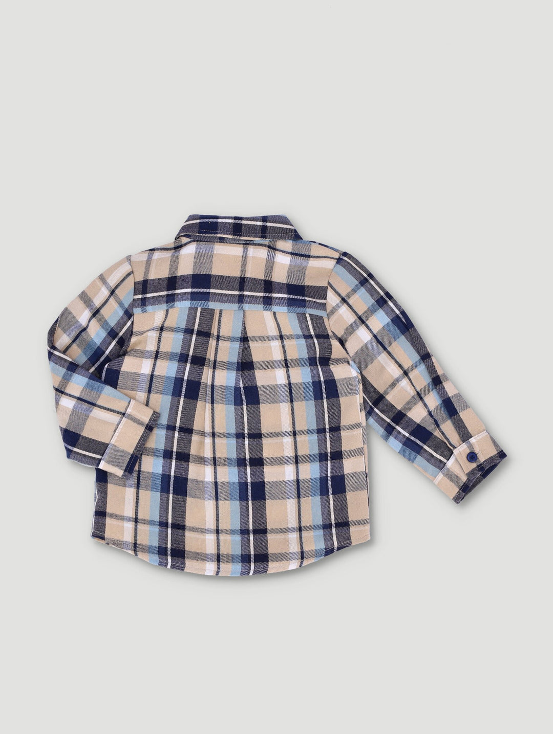 Baby Boys Flanel Shirt - Blue