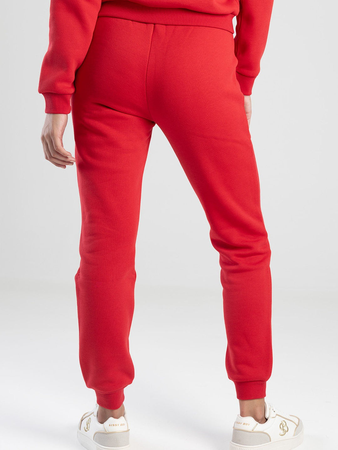 Multi-Technique Logo Sweat Pants - Red