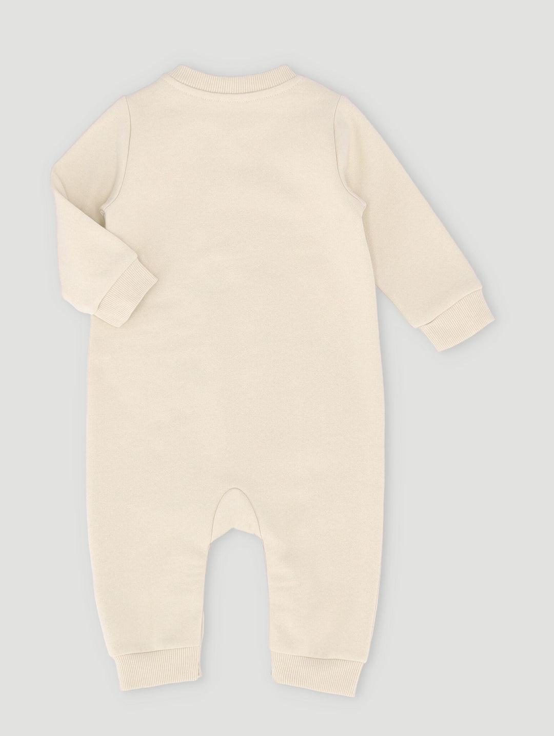 Baby Boys Animal Slogan Sleepsuit - White