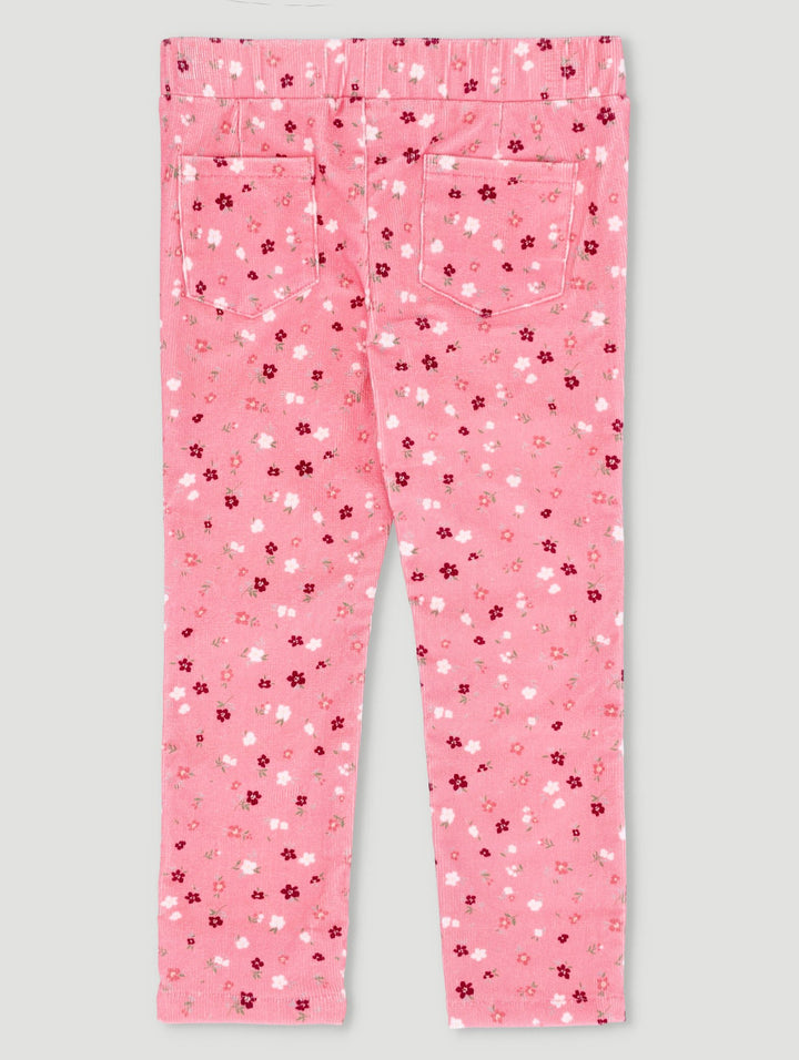 Pre-Girls Fashion Corduroy Pants - Pink