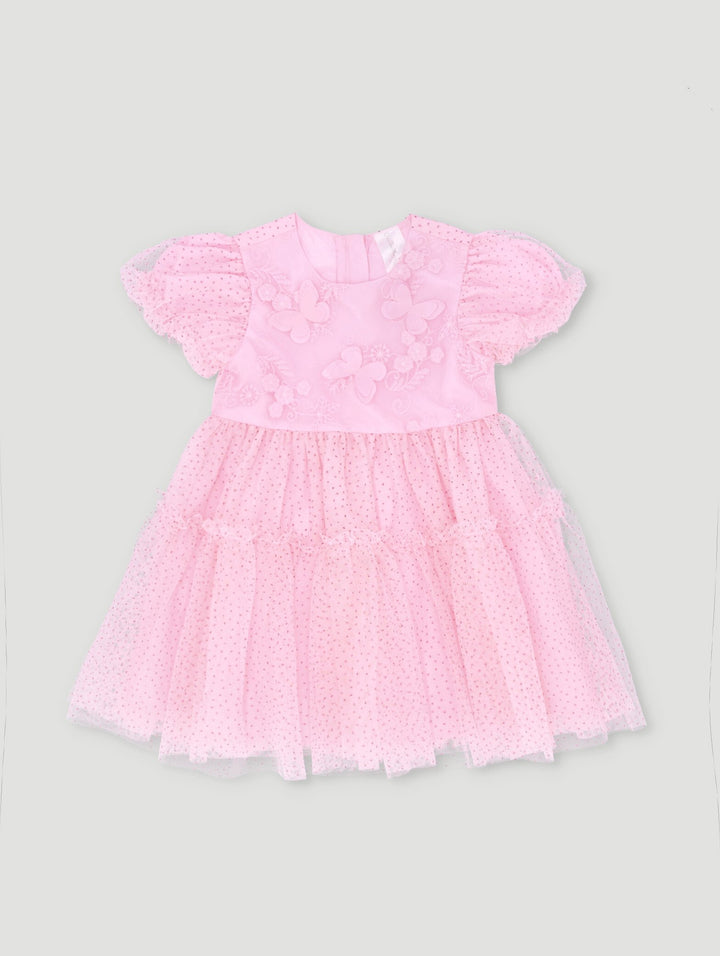 Baby Girls Party Dress - Pink