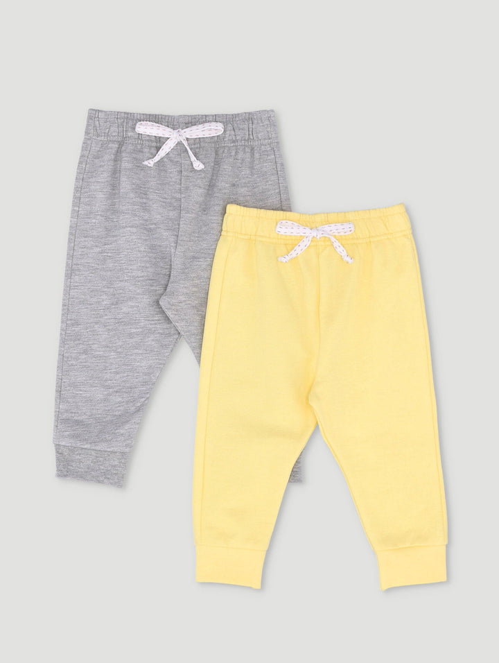 Baby Girls 2 Pack Hello Sunshine Jogger - Yellow