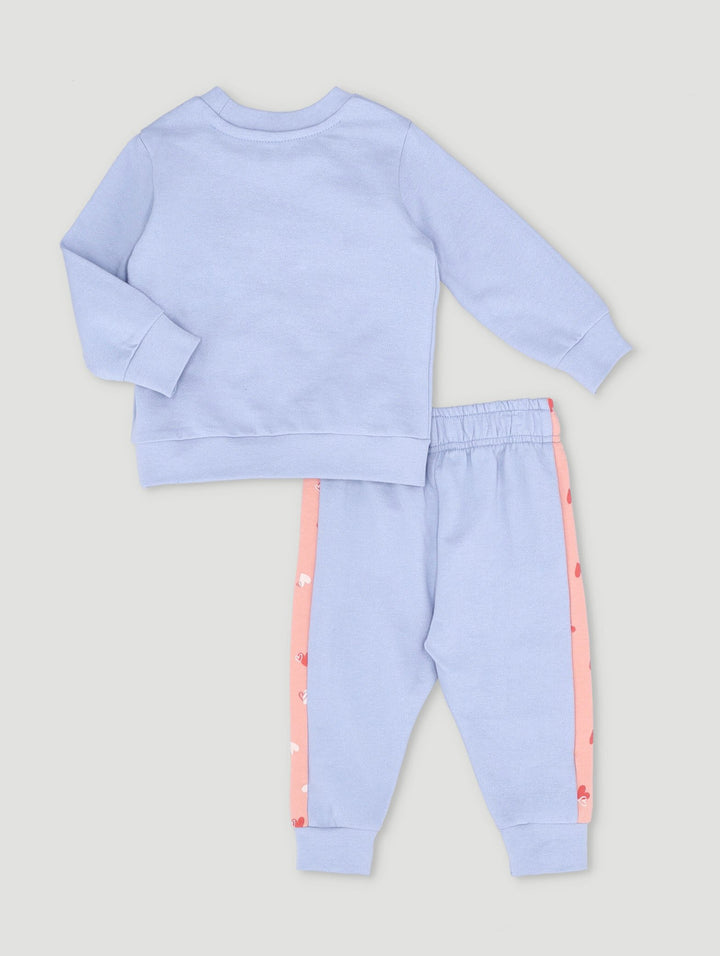 Baby Girls Rabbit Best Friends Tracksuit - Blue