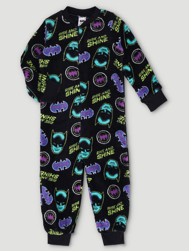 Pre-Boys Batman Onesie - Black