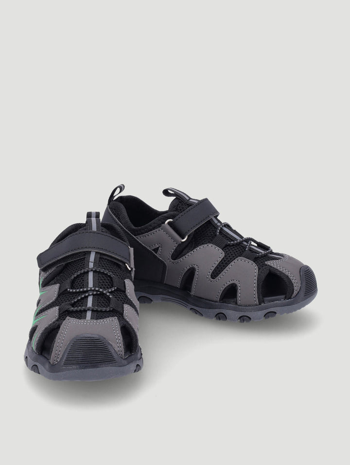 Pre-Boys Adventure Sandal - Black/Grey