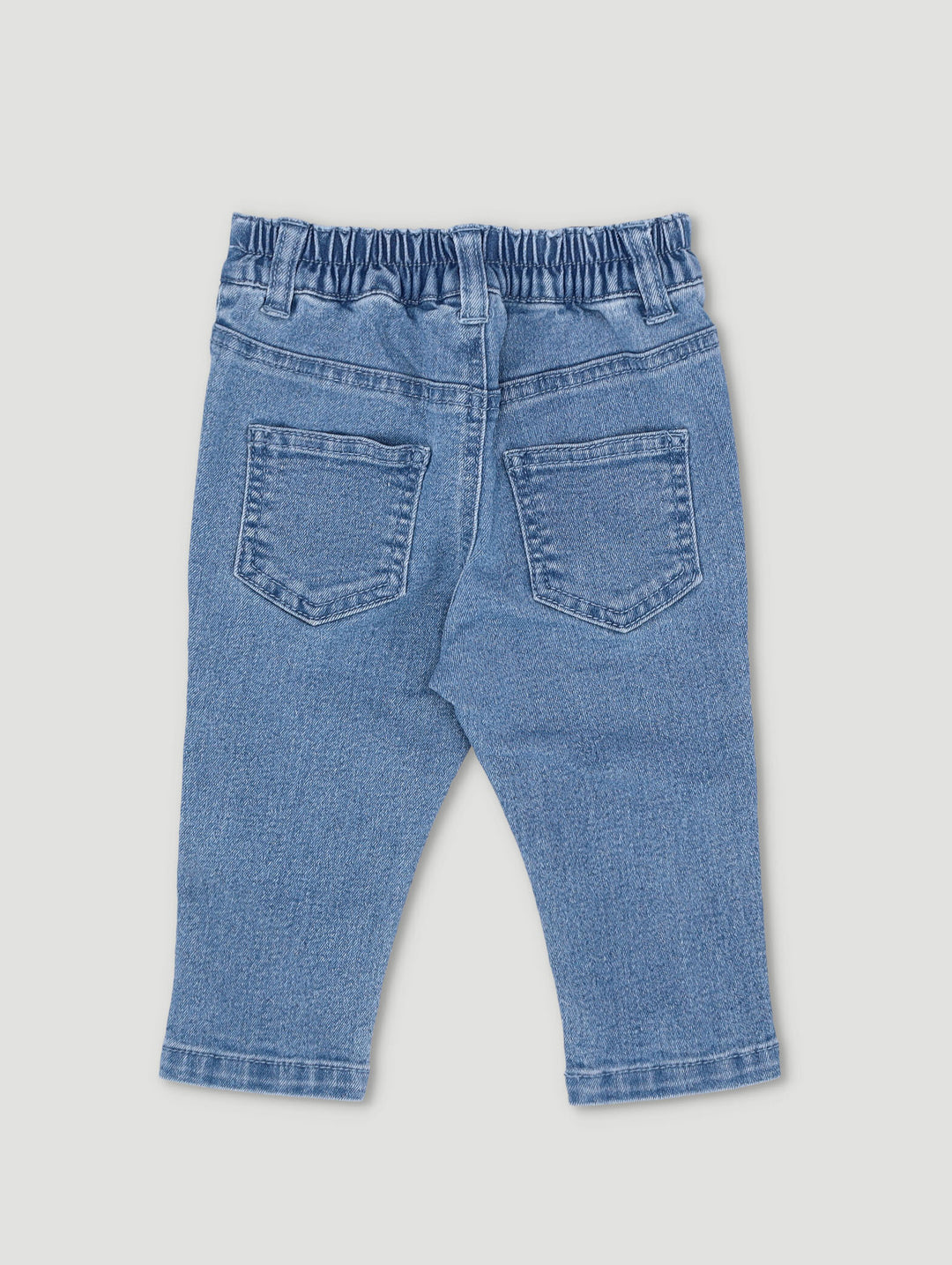 Baby Girls Embroidery Jean - Denim