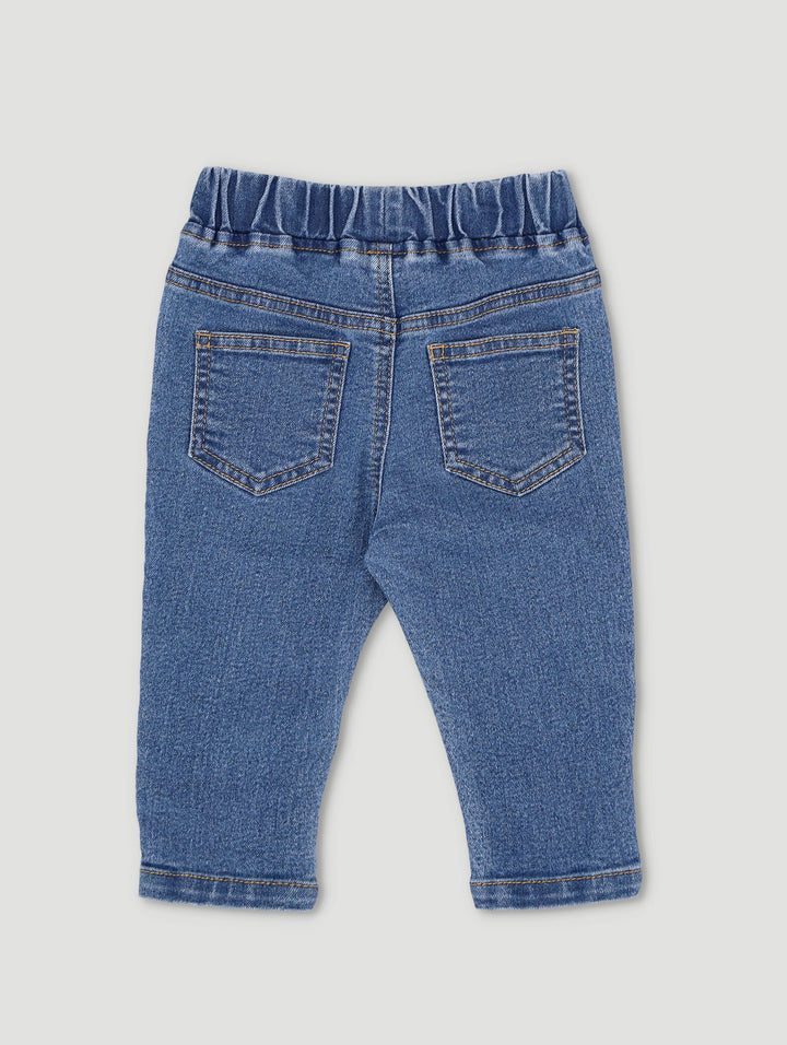 Baby Girls Plain Denim Jegging