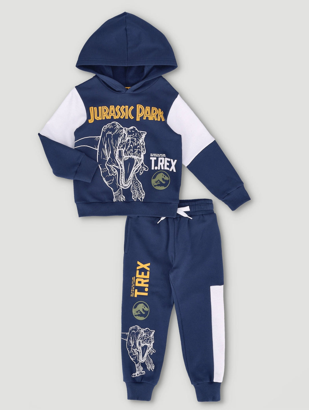 Pre-Boys Jurassic Colorblock Fleece Jogger - Dark Blue