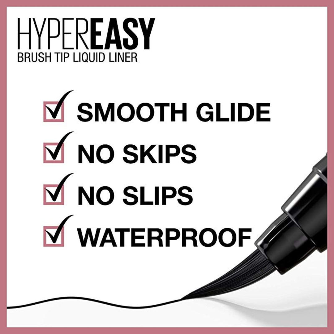 Hyper Easy Liquid Eyeliner - Black 01
