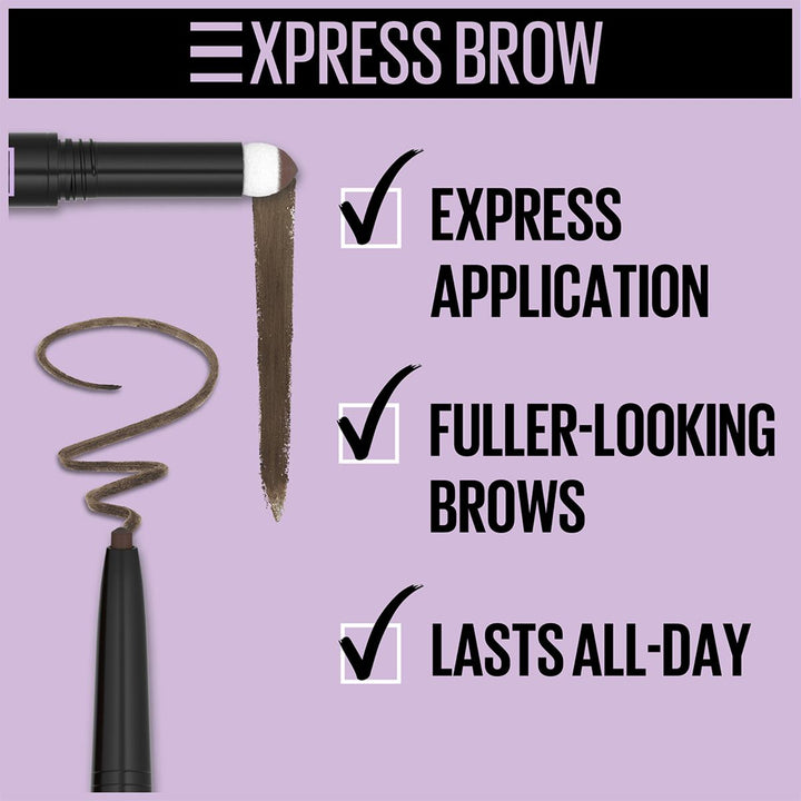 Express  Brown Satin