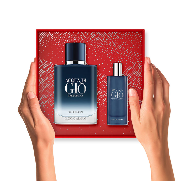 Acqua Di Gio Profondo Eau de Parfum 100ml  Gift Set