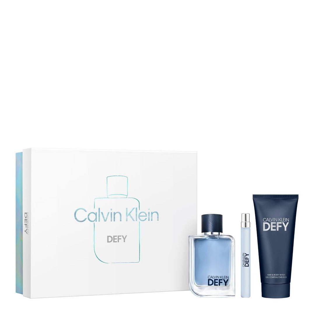 Calvin Klein Men's 3-Pc. Defy Gift Set