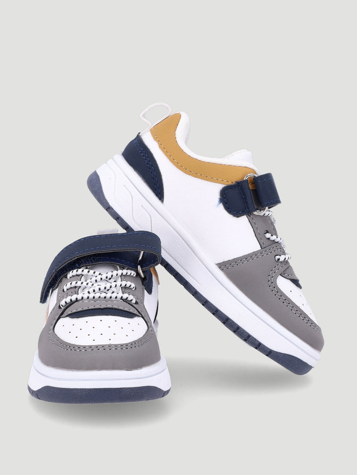 Pre-Boys Colourblock Court Sneaker