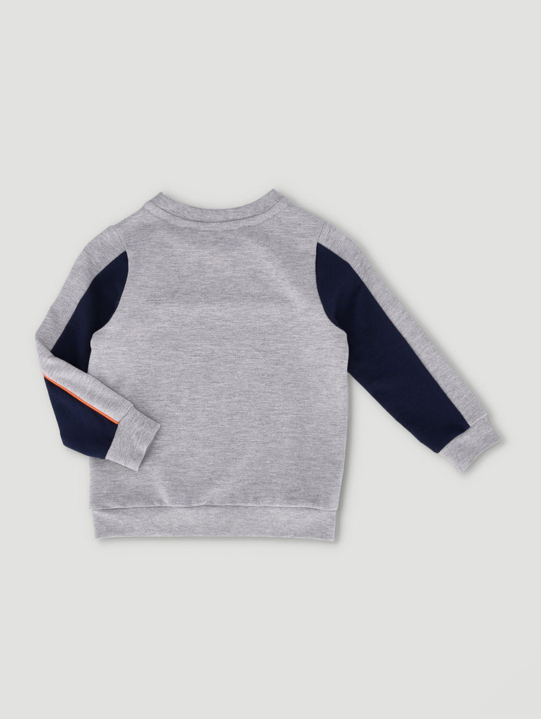 Pre-Boys Danasoli Fleece Crew Top - Grey Melange