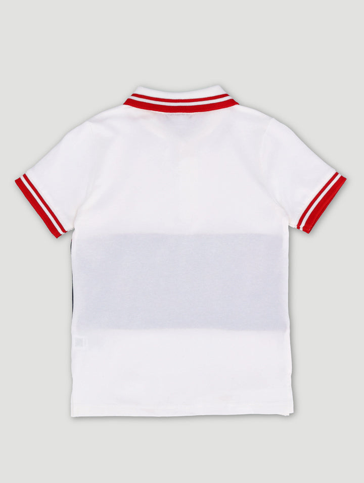 Pre-Boys Bennet Golfer - White