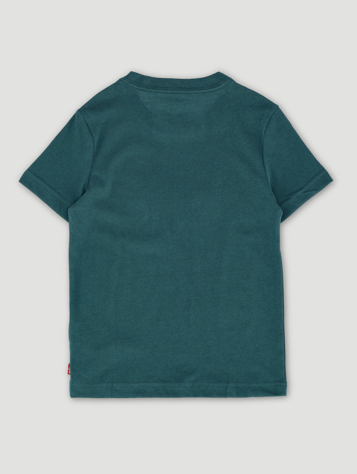 Pre-Boys Batwing Graphic Tee - Green