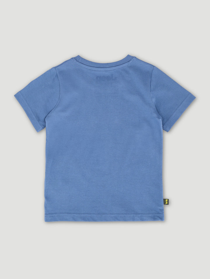 Pre-Boys Star Logo Tee - Blue