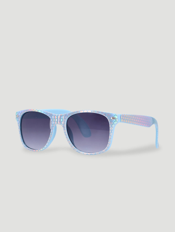 Pre-Girls Metallic Foil Mermaid Wayfarer Gift Set - Blue