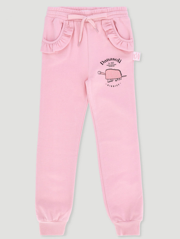 Pre-Girls Danasoli Fleece Bottoms - Pink