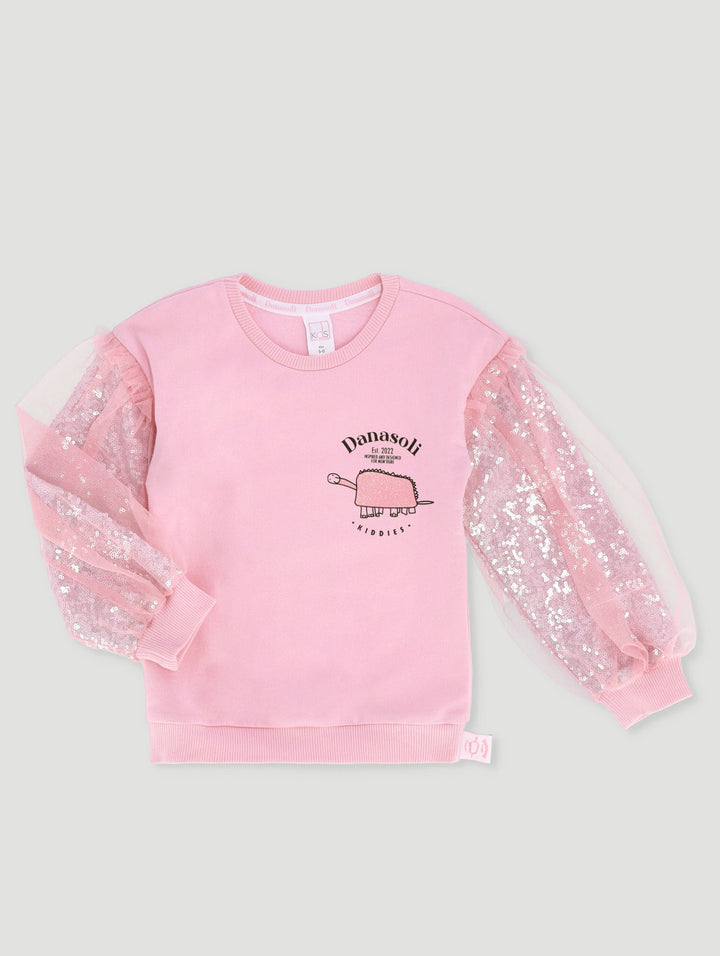 Pre-Girls Danasoli Track Top - Pink