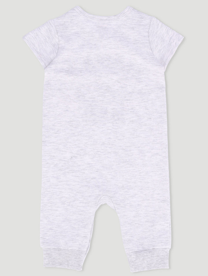 BABY BOYS UNBRUSHED MAMA LITTLE MAN TEE- GREY