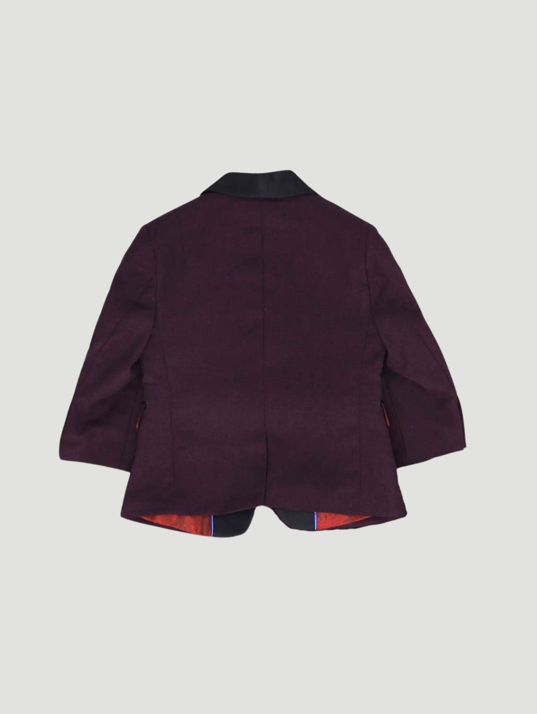 Pre-Boys Formal Suit Jacket - Burgandy