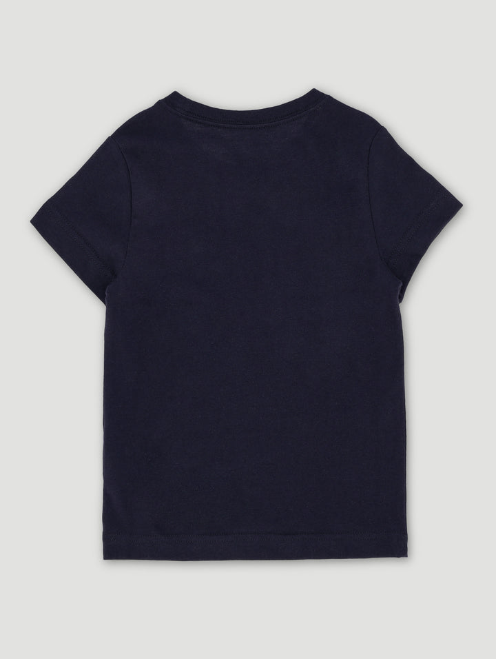 Pre-Boys Multi-Graphic Bf Tee - Navy