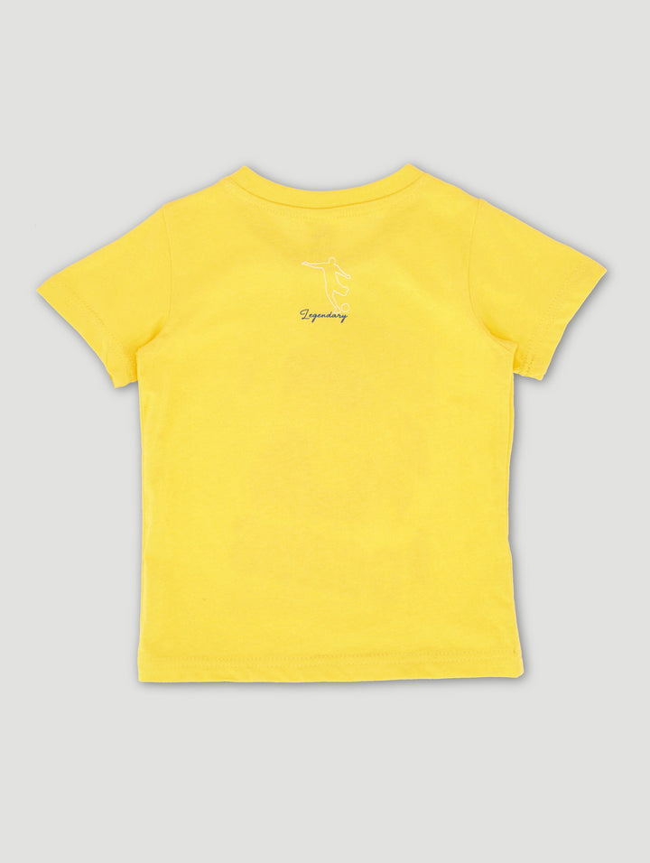 Pre-Boys Epic Goals Tee - Yellow