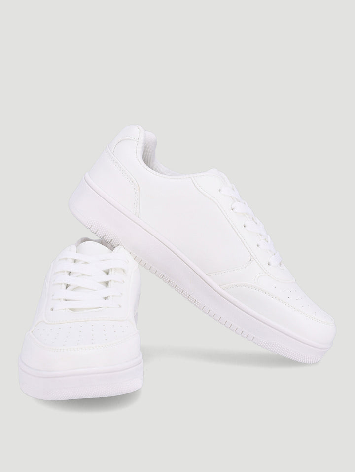 Girls Basic Sneaker - White